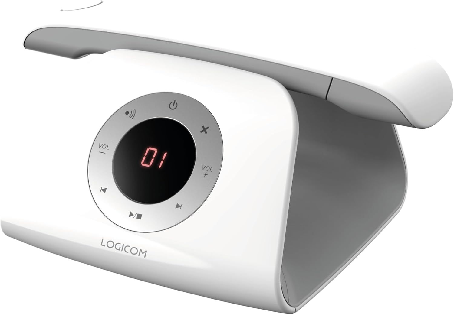 Logicom - Retro 2 DECT - Telefon bezprzewodowy z automatyczną sekretąr