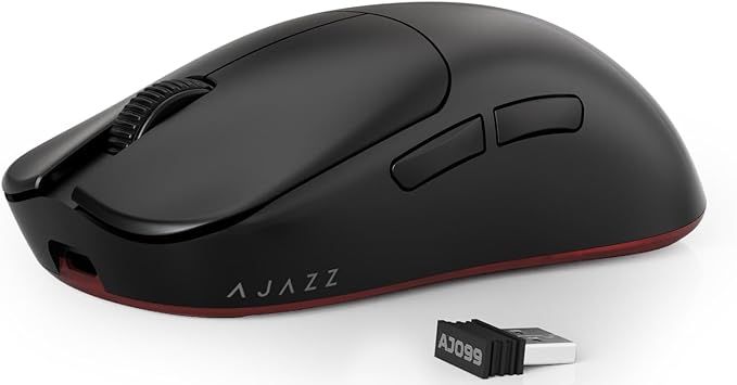 AJAZZ AJ099 PRO X SUPERLIGHT Bezprzewodowa Mysz Do Gier 56 g – Czarna