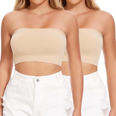 Joyshaper damski biustonosz typu bandeau / top bez ramiączek