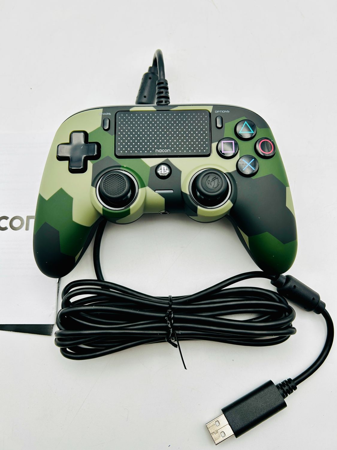 Przewodowy kontroler NACON Camo Green