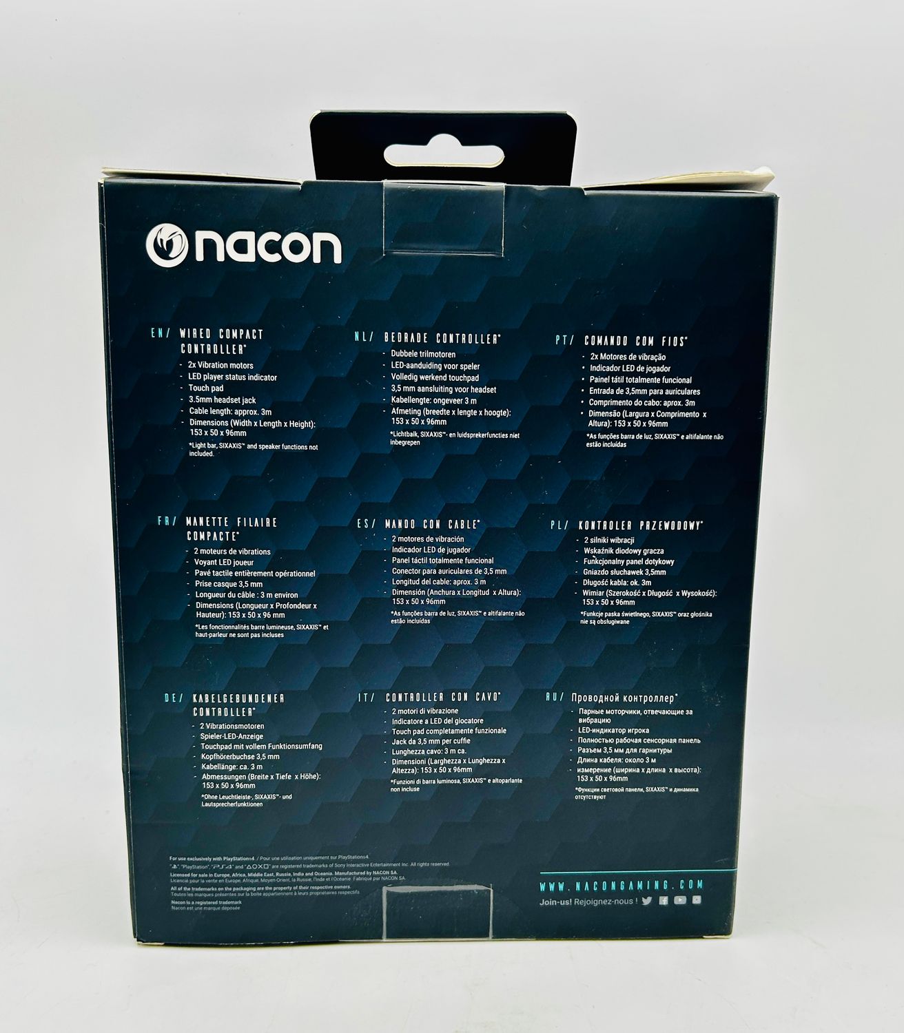 Przewodowy kontroler NACON Camo Green