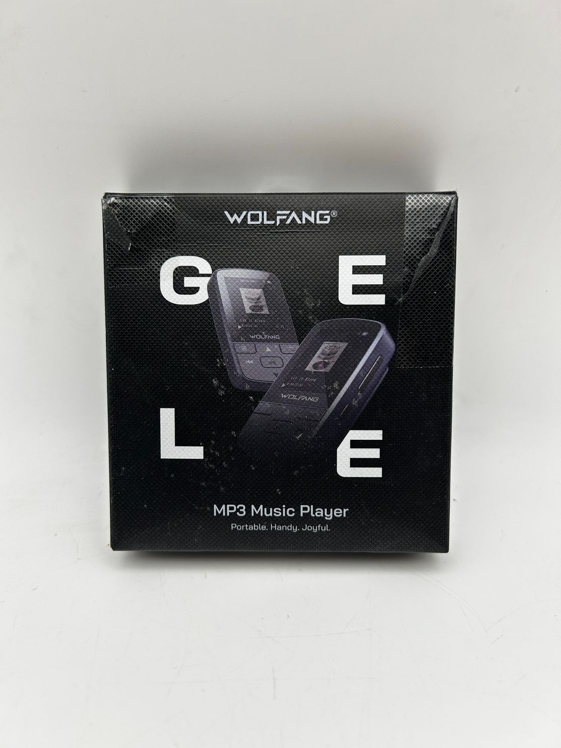 Odtwarzacz MP3 WOLFANG WMP01 Bluetooth 5.2 radio FM klips pomarańczowy