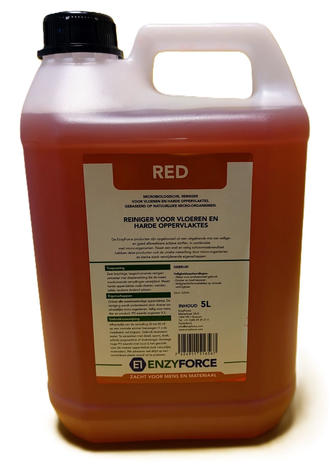 Vloerreiniger EnzyForce RED 5L