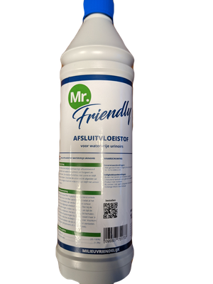 Liquid voor keramisch waterloos Mr.Friendly urinoir (1L)