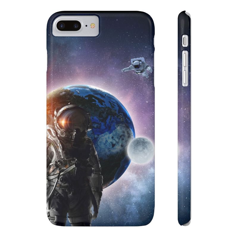 iPhone 15 Space Phone Cases, iPhone 11+ Pro ProMax, Astronaut, Astronauts in Space, Stars, Moon, Black for best match, Engaging Style case.