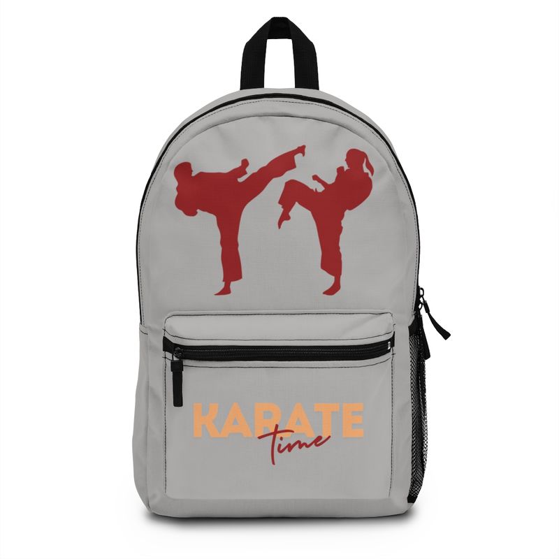 Karate Backpack, Karate Time Characters on Gray Pack, For school or fun.Color options available separately listed. FREE Shipping