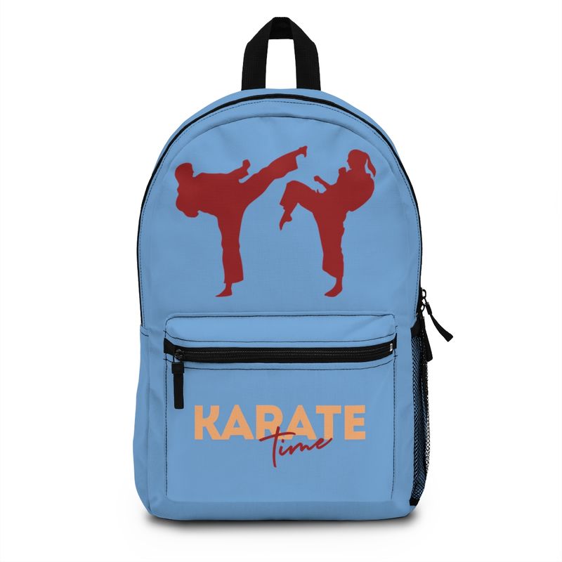 Karate Backpack, Karate Time Characters on Blue Pack, For school or fun.Color options available separately listed. FREE Shipping