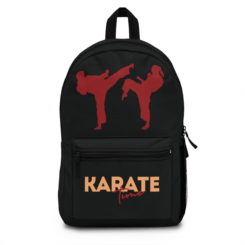 Karate Backpack, Karate Time Characters on Black Pack, For school or fun.Color options available separately listed. FREE Shipping