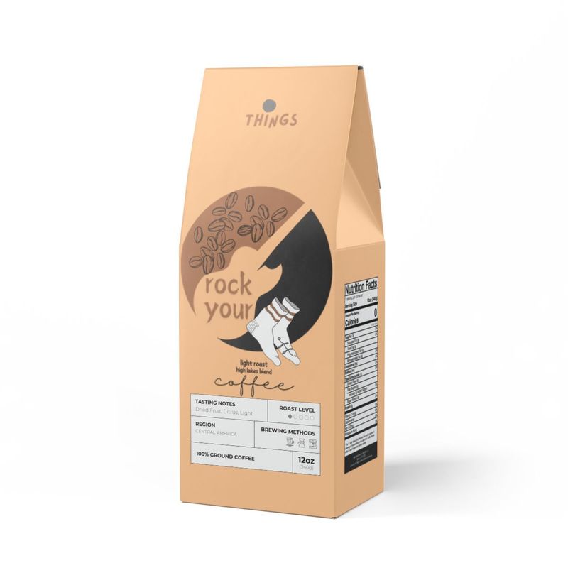 Rock Your Socks Off Coffee Light Roast, High Lakes Blend