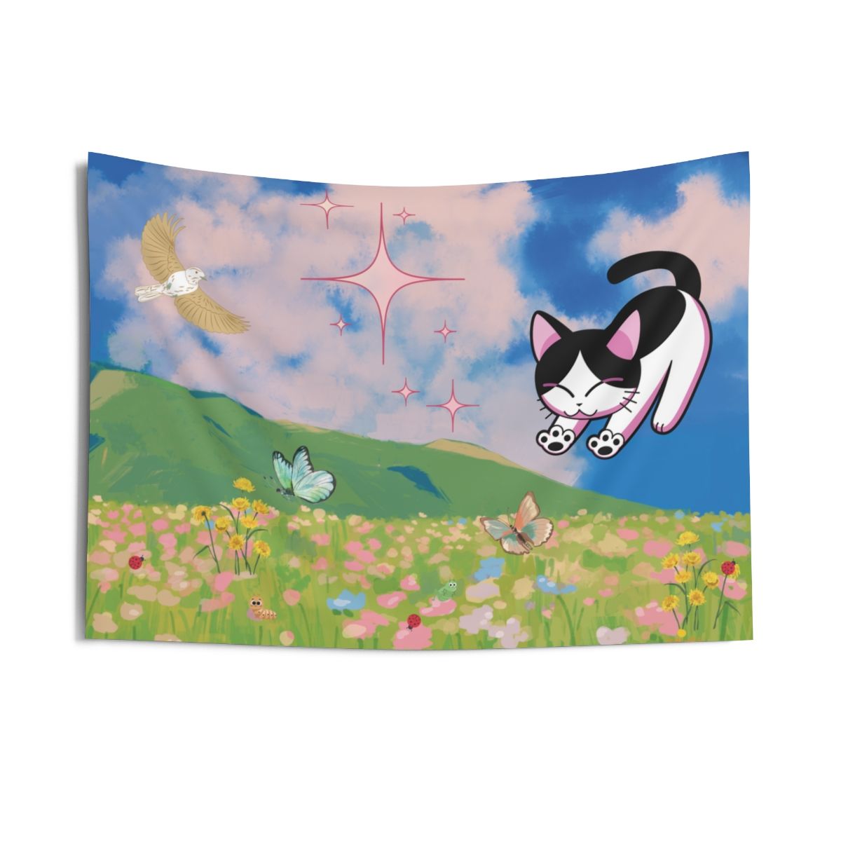 Colorful and Cute Indoor Wall Tapestries