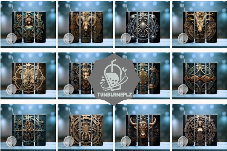 The Zodiac-20 oz Skinny Tumbler