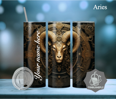 The Zodiac-20 oz Skinny Tumbler