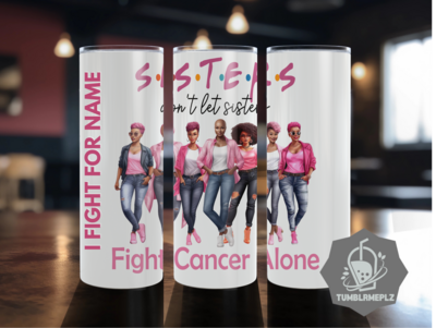 SISTERS Breast Cancer Awareness - 20ozTumbler