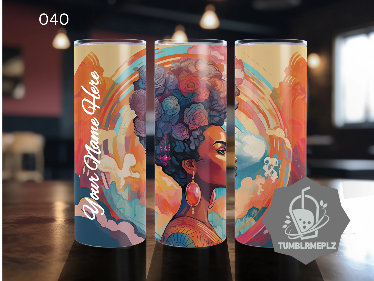 The Black Woman Collection Phase 2- 20oz Skinny Tumbler