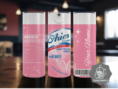 Big ARIES Energy -20 oz Skinny Tumbler