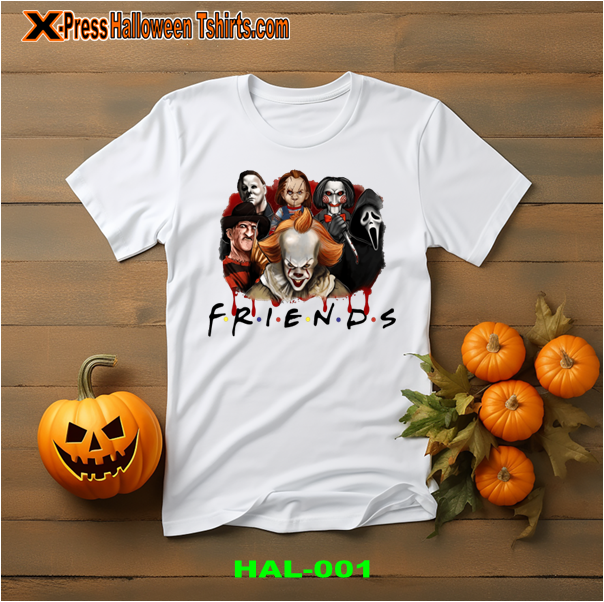 HALLOWEEN FRIENDS COLLECTION T-SHIRT