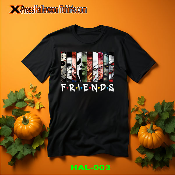 HALLOWEEN FRIENDS COLLECTION T-SHIRT