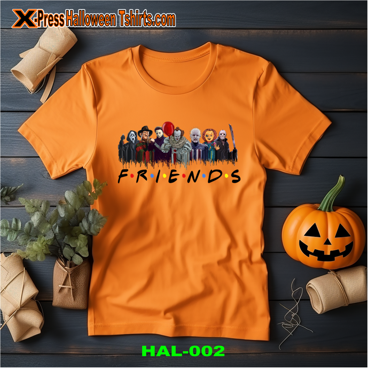 HALLOWEEN FRIENDS COLLECTION T-SHIRT