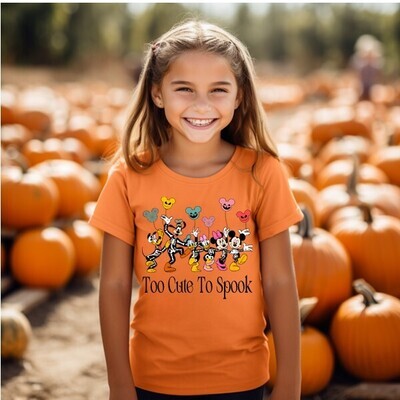 Halloween Youth Printed T-shirt
