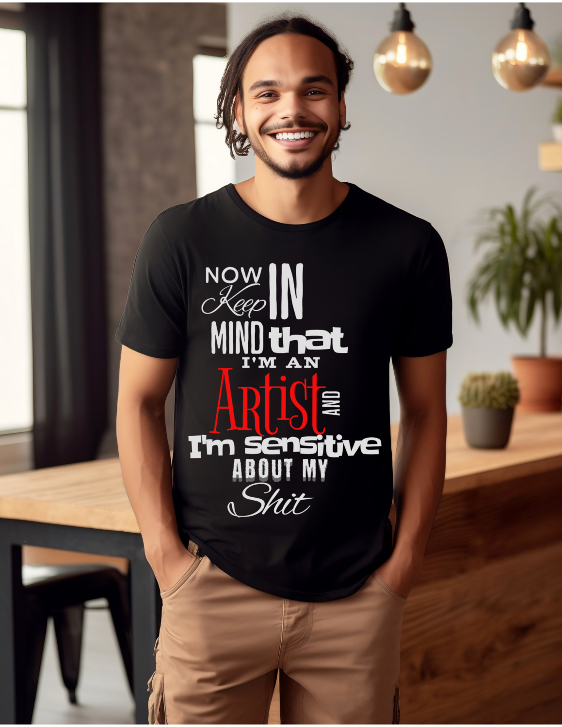 SENSITIVE ARTIST TEE