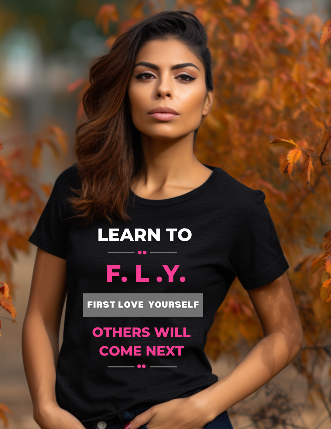 Learn to F.L.Y. Empowerment Tee