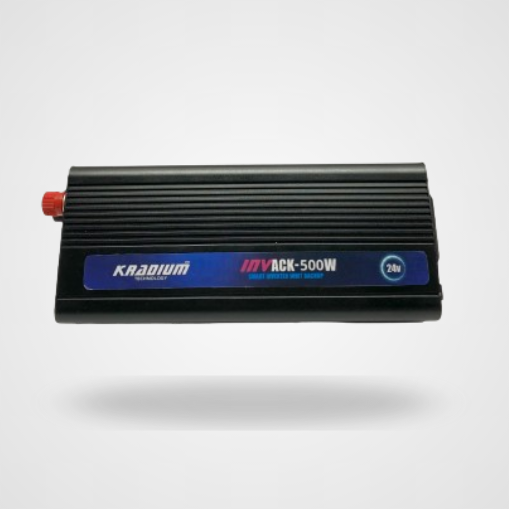 INVERSOR y UPS INTELIGENTE KRADIUM 500 W, 24V ACK
