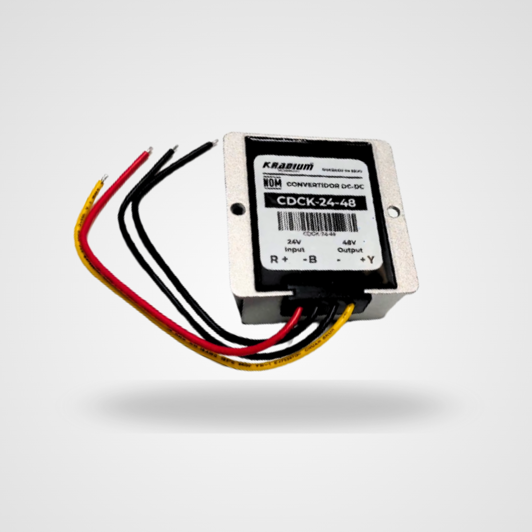 CONVERTIDOR DE VOLTAJE/ Elevador de voltaje Kradium - Convertidor de 24VDC a 48VDC