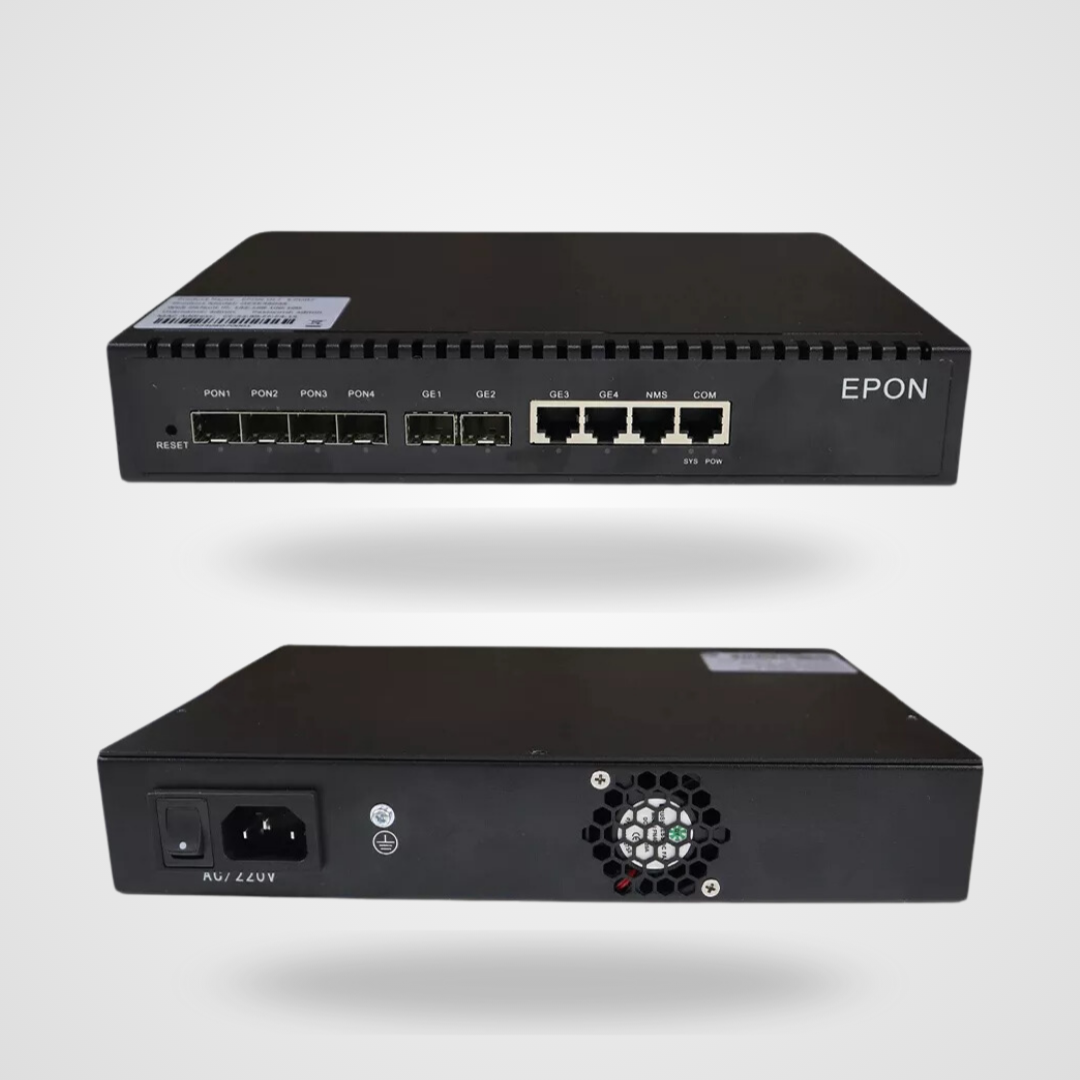 OLT-Epon Olt 4 Pines  256 usuarios Gbic Onu Epon Sfp De 1,25 G Con 4 Piezas Px