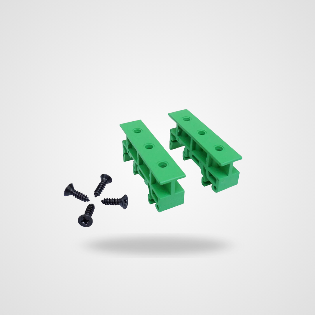 Convertidor a DIN riel OEM - Soporte de montaje PCB. 2 PIEZAS