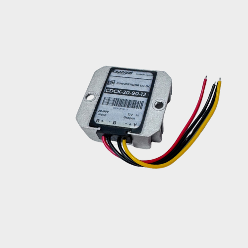 CONVERTIDOR DE VOLTAJE, Step down 20-90 VDC a 12 VDC Kradium - Convertidor, Regulador de voltaje