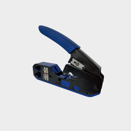 Ponchadora de plugs-Herramienta Para Ponchar Plugs Rj45 Pass Through