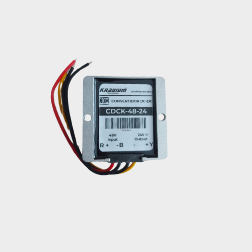 CONVERTIDOR DE VOLTAJE- Step down 48VDC a 24VDC Kradium - Convertidor, Regulador de voltaje