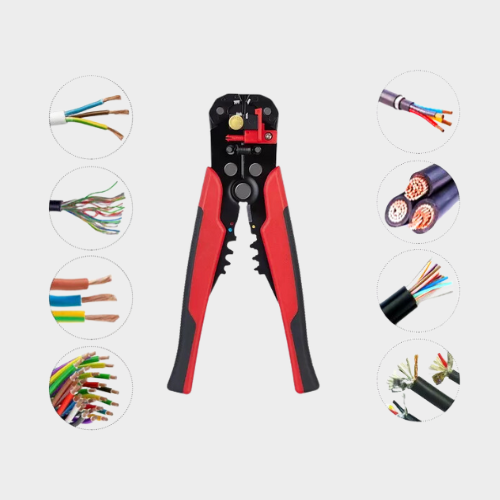 Pinza pelacables engarzadora de cables de alta precisión de 02-60 mm