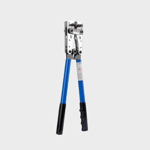 Herramienta de crimpado de cable de batería, crimpadora de lengüetas de cable de batería para terminales de cable resistentes， AWG 10，8, 6, 4, 2, 1, 0 (Cable crimping pliers)