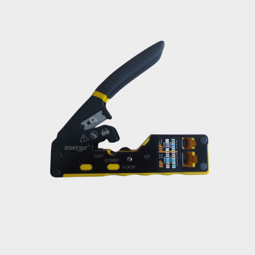 Ponchadora de plugs-Herramienta Para Ponchar Plugs Rj45 Pass Through
