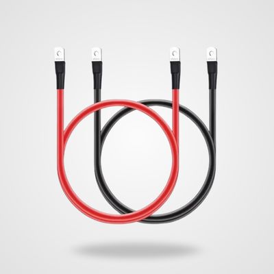 Cable para baterías 4AWG- Cable de conexión de baterías 4AWG OEM, Cable de cobre de 30 cm