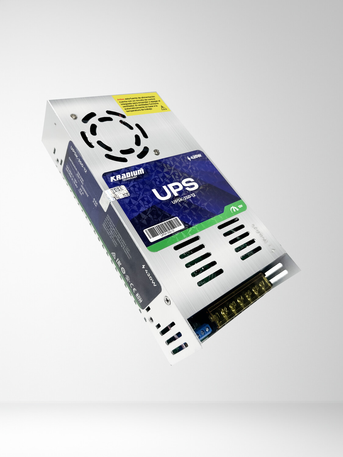 Cargador de baterías de plomo,UPS Kradium de 12v - Cargador de baterías para ISP y WISP