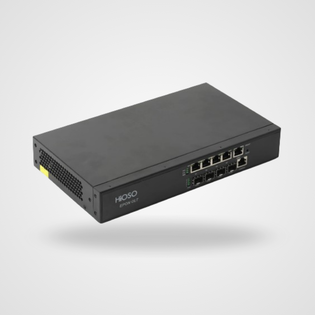 EPON OLT HA7004T-Equipo de fibra óptica 4pon olt para AC100--240V, WEB SNMP CLI, compatible con ZTE, EPON, XPON, onus