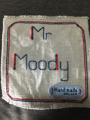4*4 Cross Stitching Teacher Name
