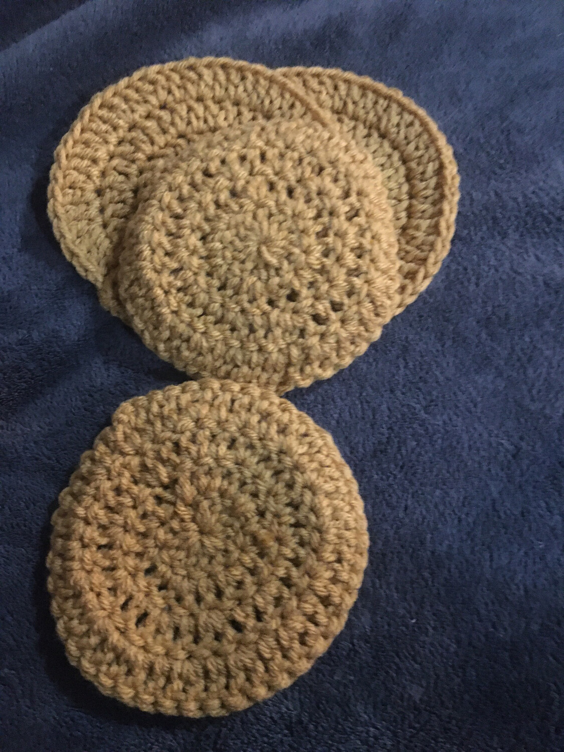 Circle Crochet Cup Coaster