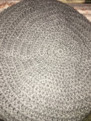 Gray Crochet Hat