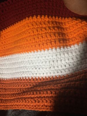 Multi Color Crochet Skirt
