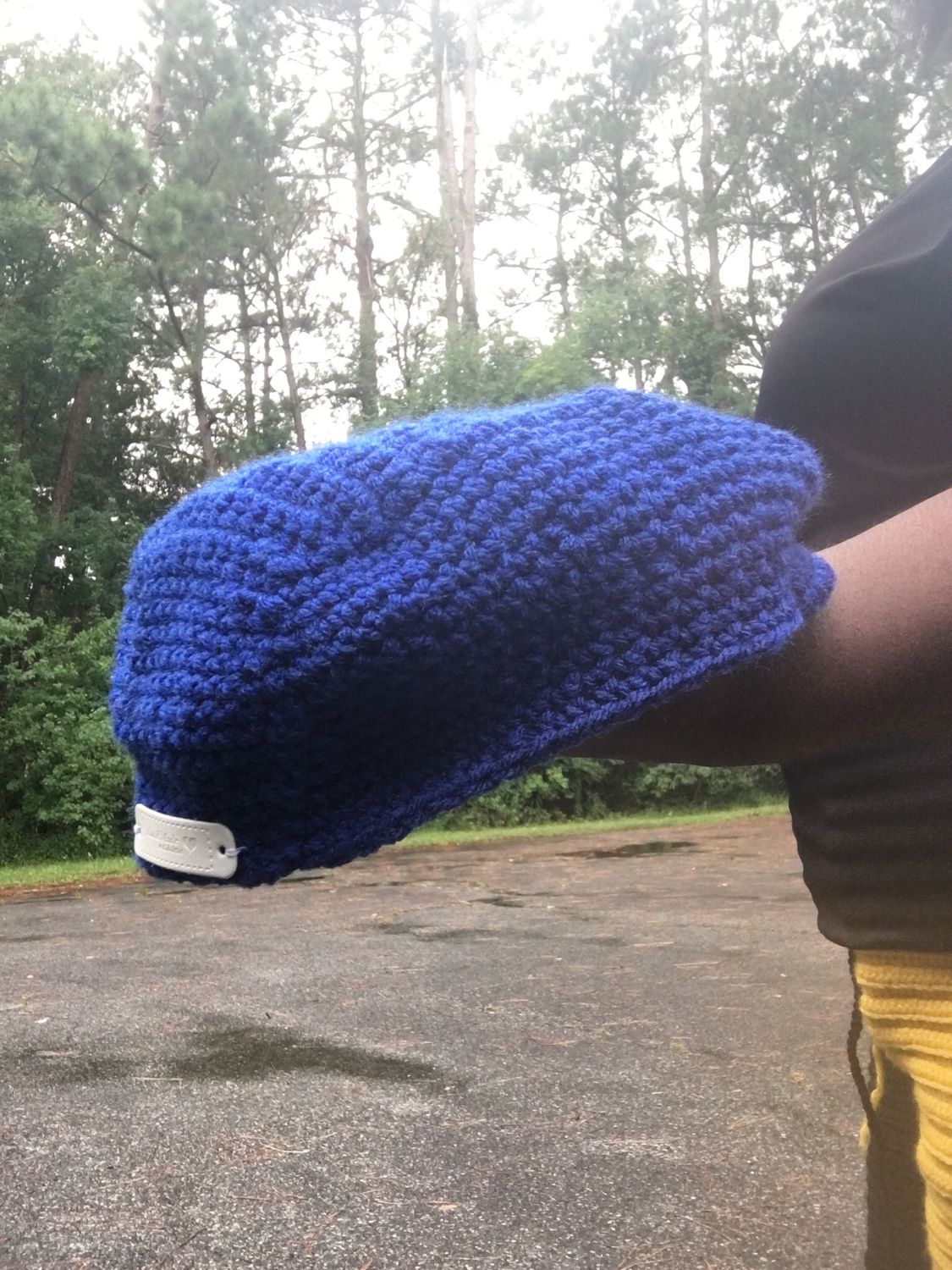 L Crochet Kango Hat
