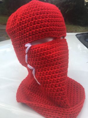 Crochet Ski Mask Without Mouth (With/ Without Inside Pocket)