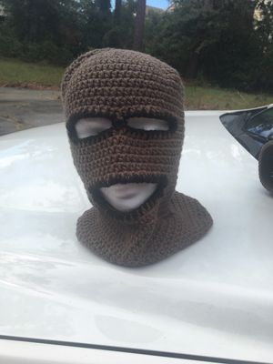 Crochet Ski Mask Without Mouth (With/ Without Inside Pocket)