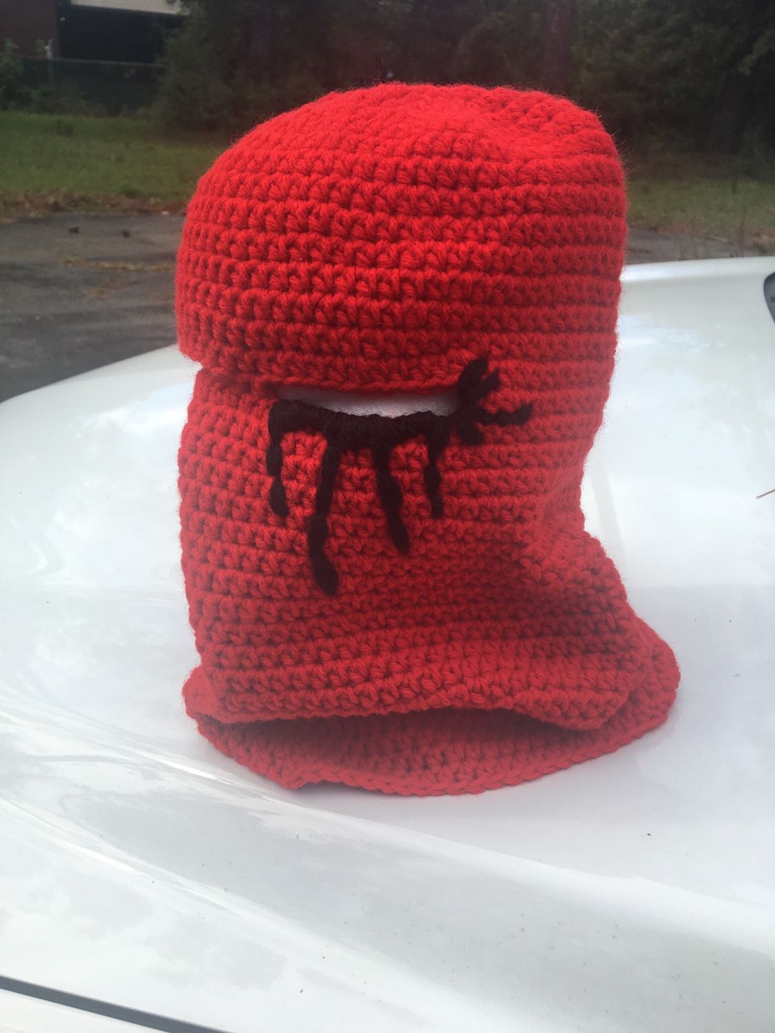 Crochet Ski Mask (with/without Inside Pocket)