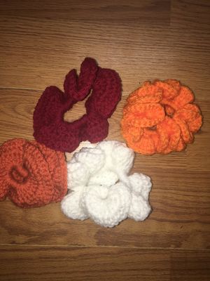Crochet Ponytail Holder