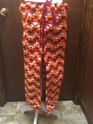 Crochet 4 Colors V Shape Skirt