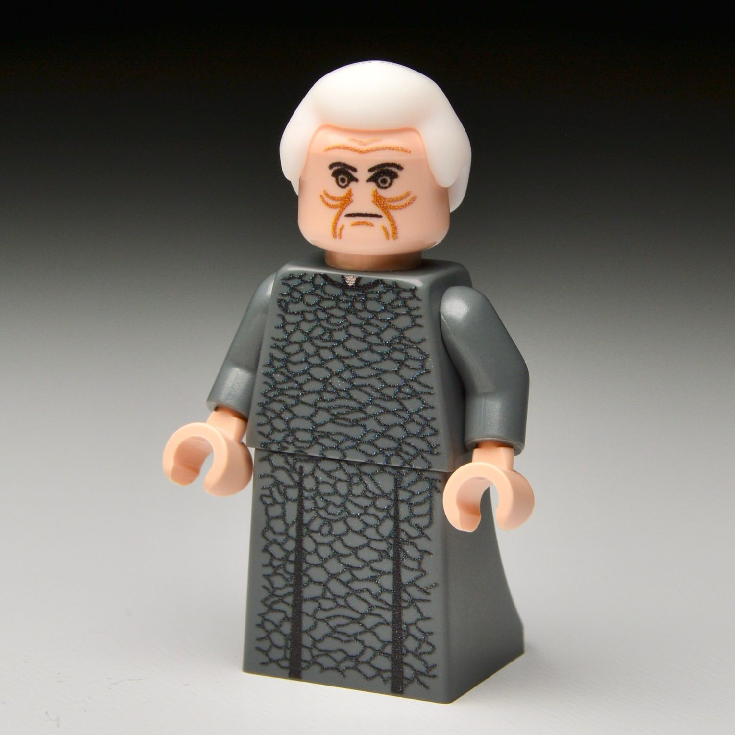 Lego Star Wars TCS Palpatine (v2 Hairs)