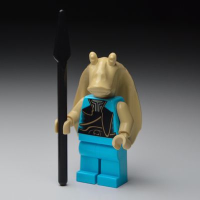 LEGO Star Wars TCS Captain Tarpals (Medium Azure)